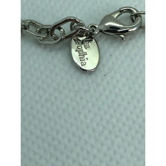 Lia Sophia Silver Tone Necklace - Picture 4 of 4
